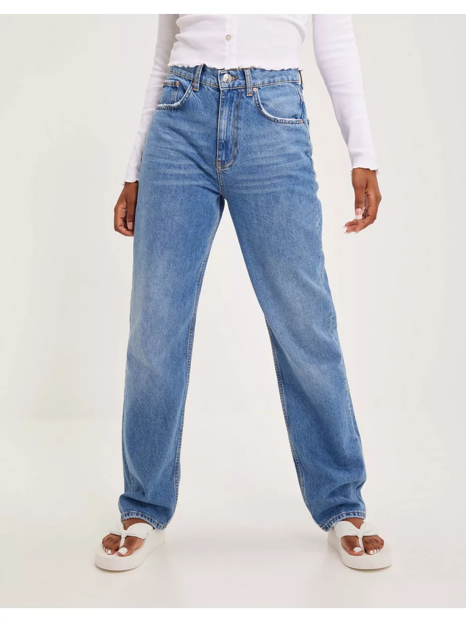 Gina Tricot 90s high waist jeans Midnight Blue