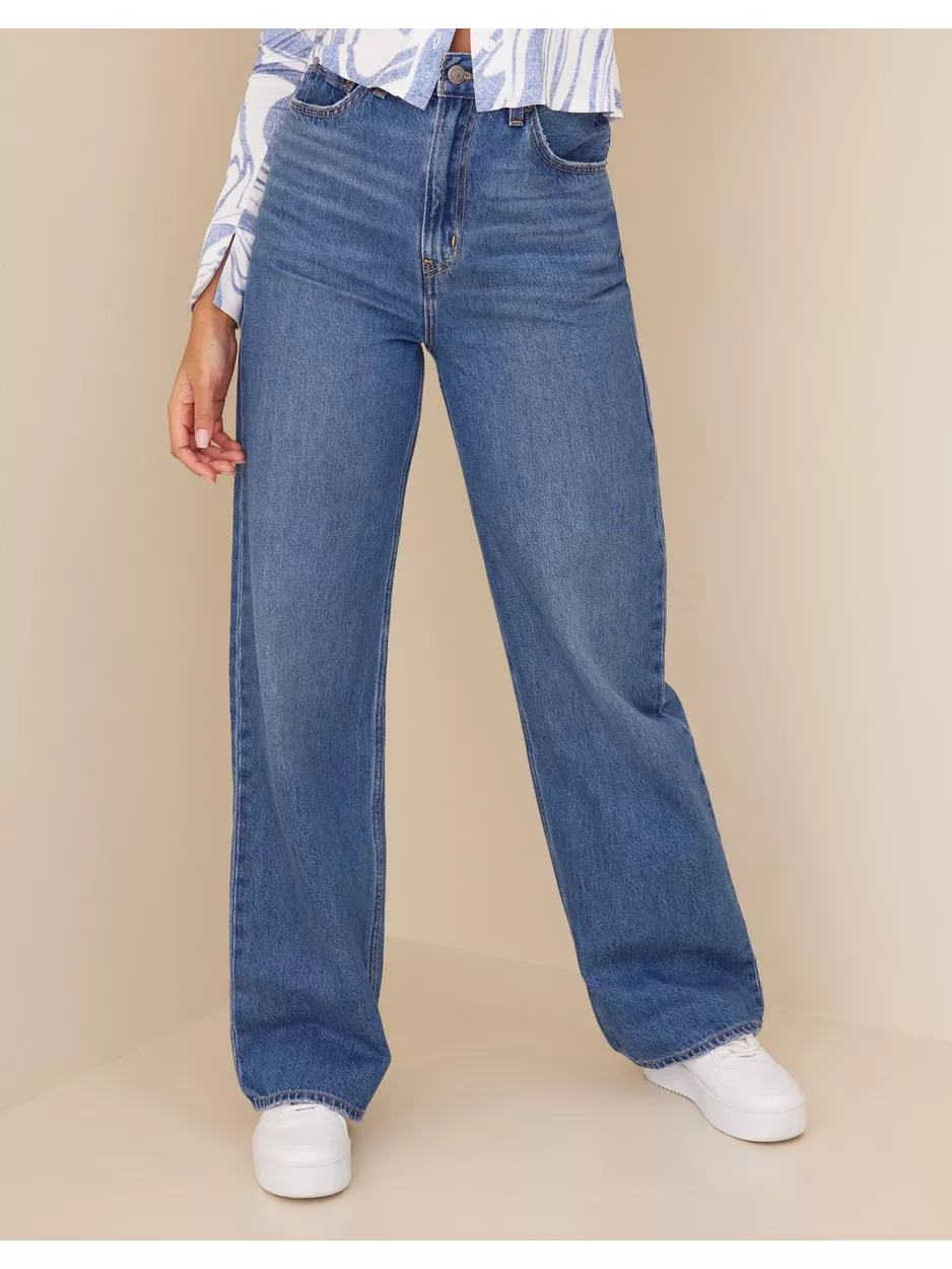 Levi's High Loose are You Ready Wide leg jeans Indigo