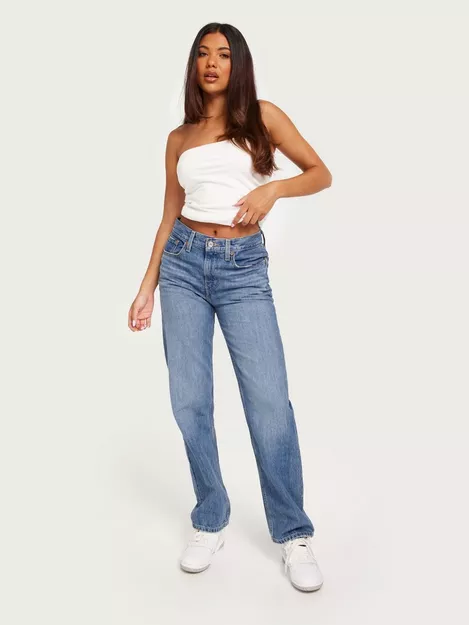 LEVI'S Low Pro Womens Jeans - Go Ahead - LIGHT INDIGO