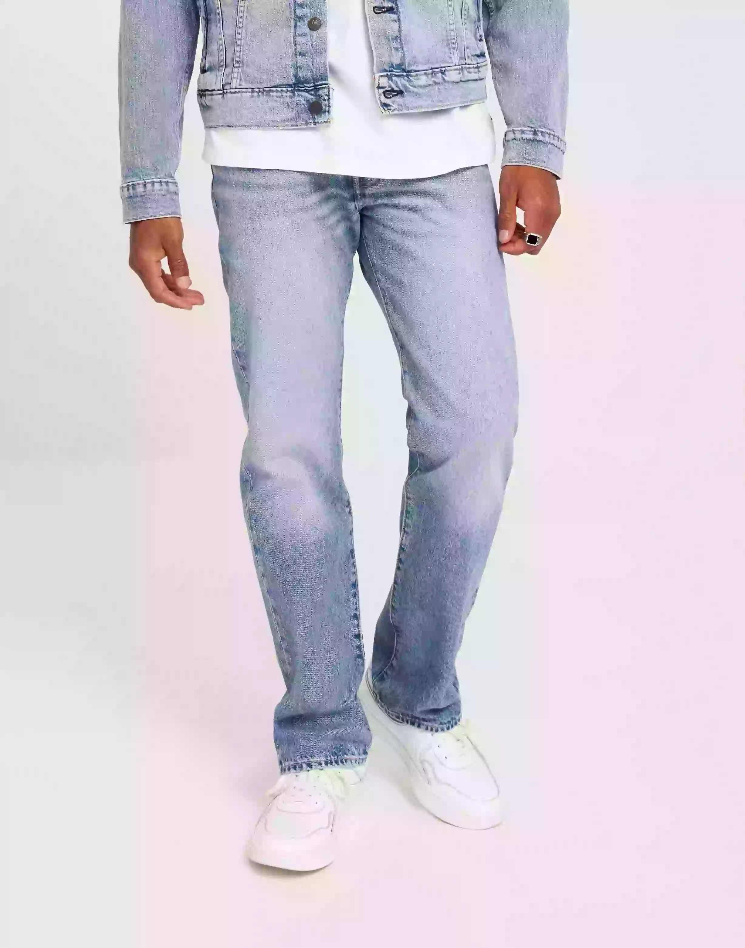 Levi's 501 Levisoriginal Glassy Waves Straight leg jeans Light Indigo