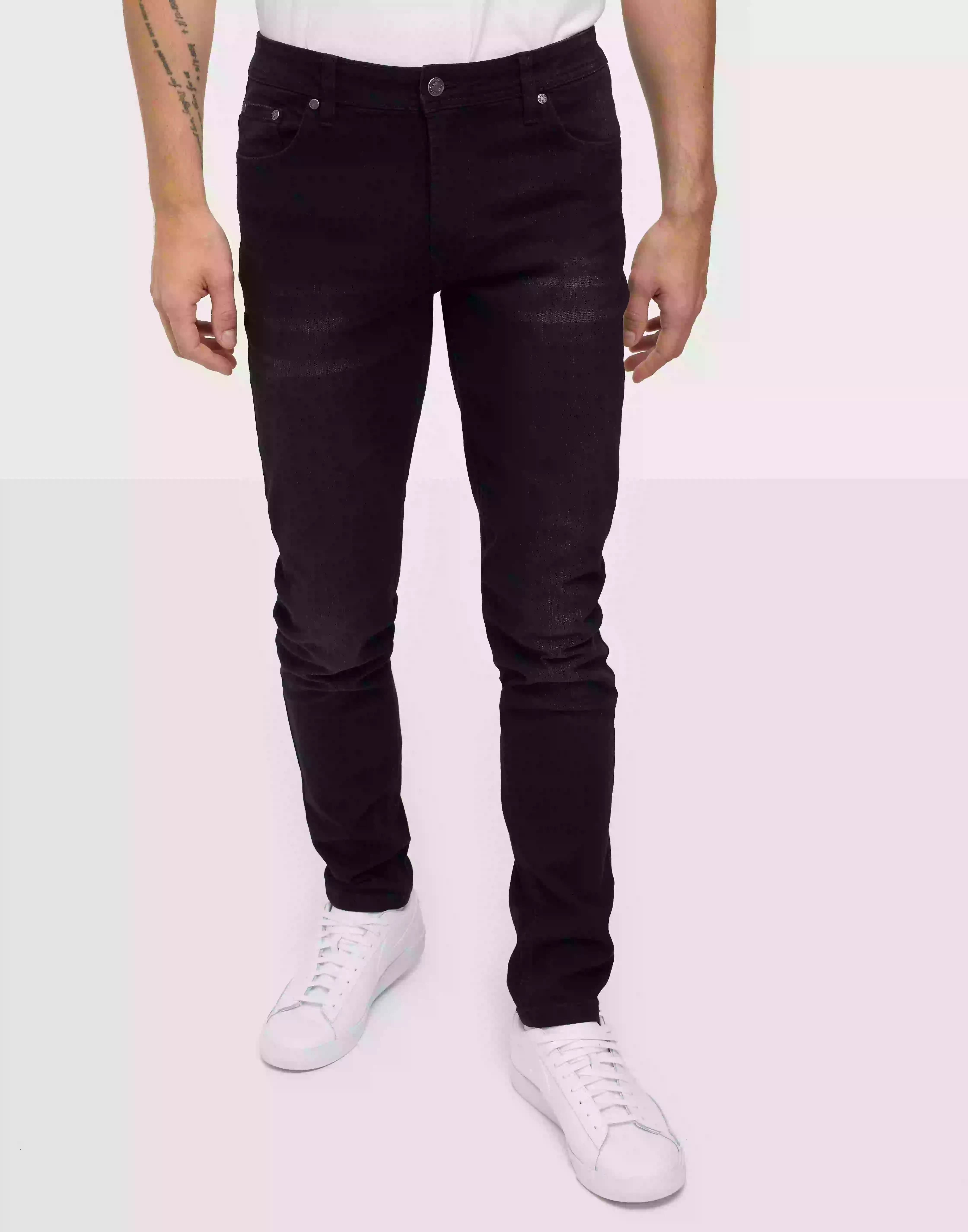 Denim Project Mr. Black Slim fit jeans Black