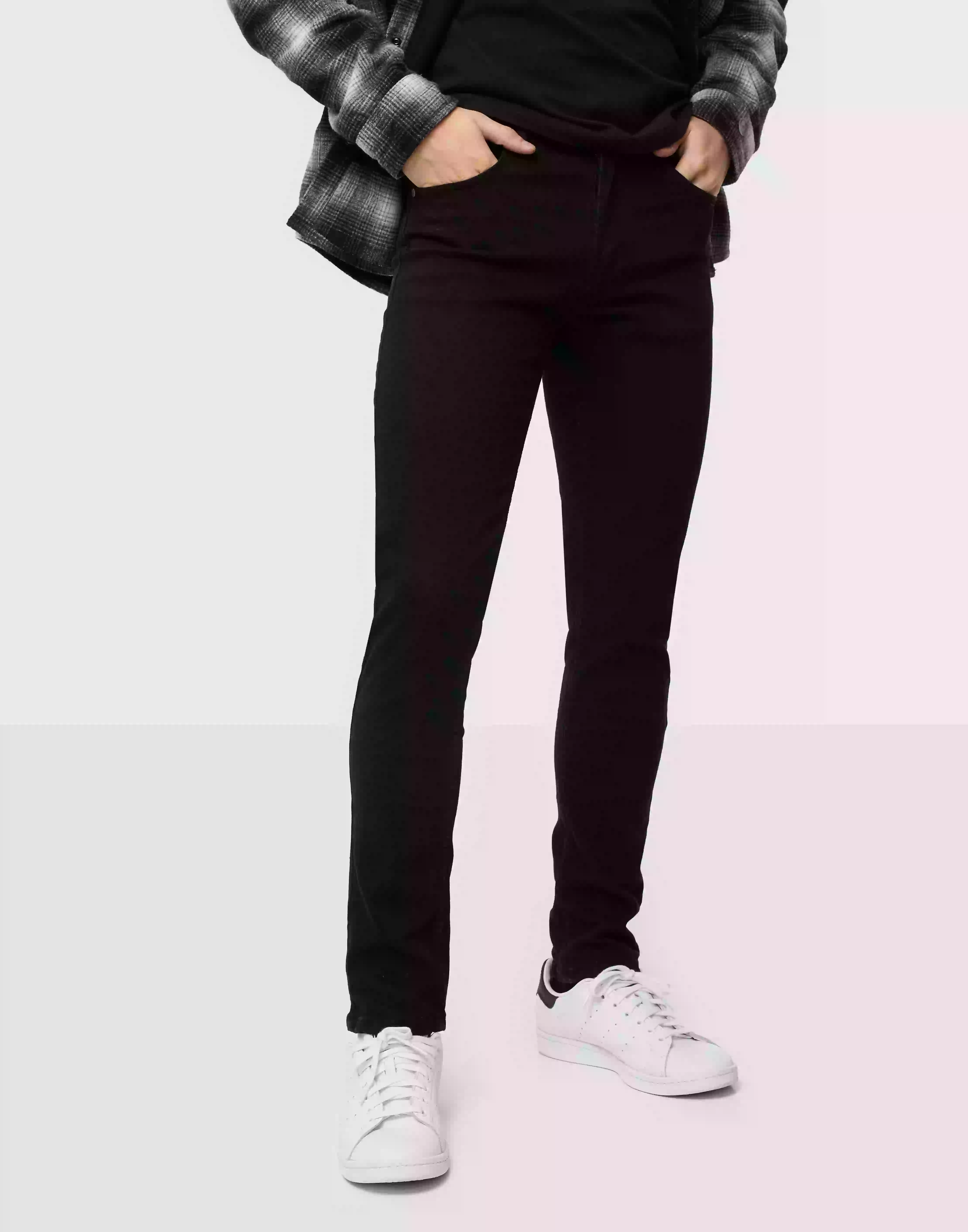 Denim Project Mr. Green Straight leg jeans Black