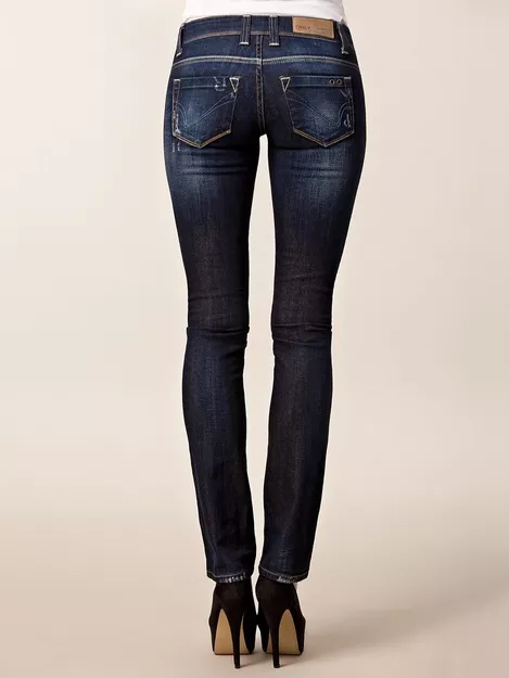 Buy Only Jolina S Ohio Jeans - Denim Blue | Nelly.com