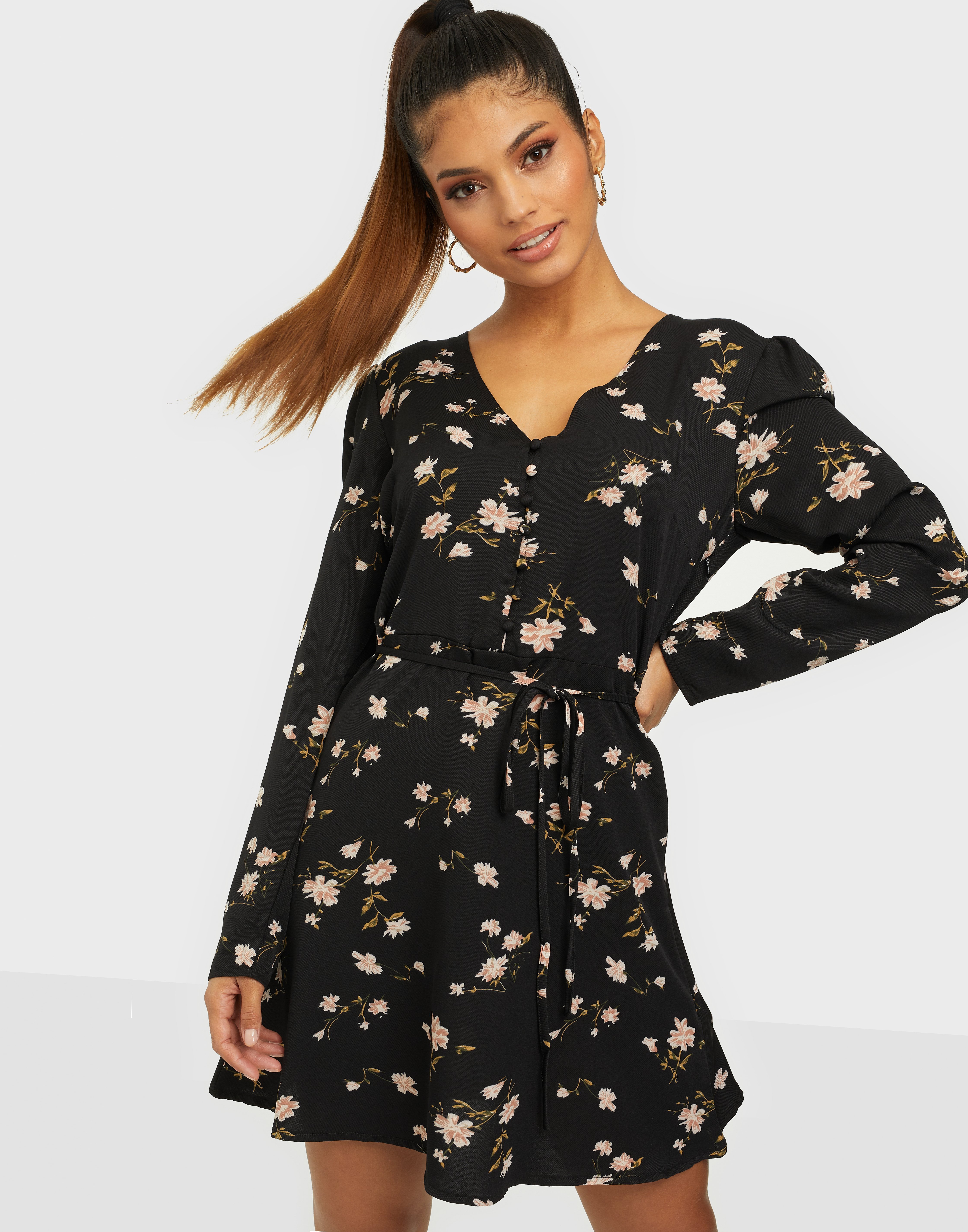 missguided floral dress