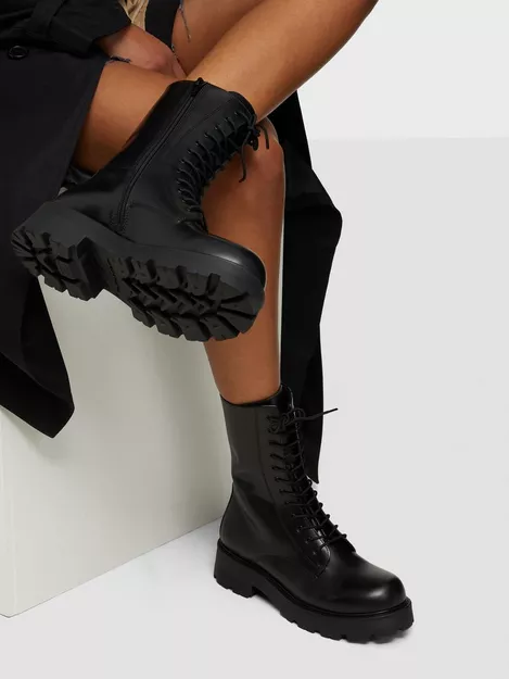 Køb Vagabond COSMO 2.0 Boots Low Heel Sort | Nelly.com