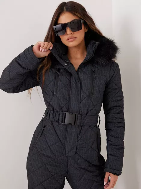 Missguided Black MSGD Ski Puffer Jacket with Mittens Size 4 - $53 - From  Victoria