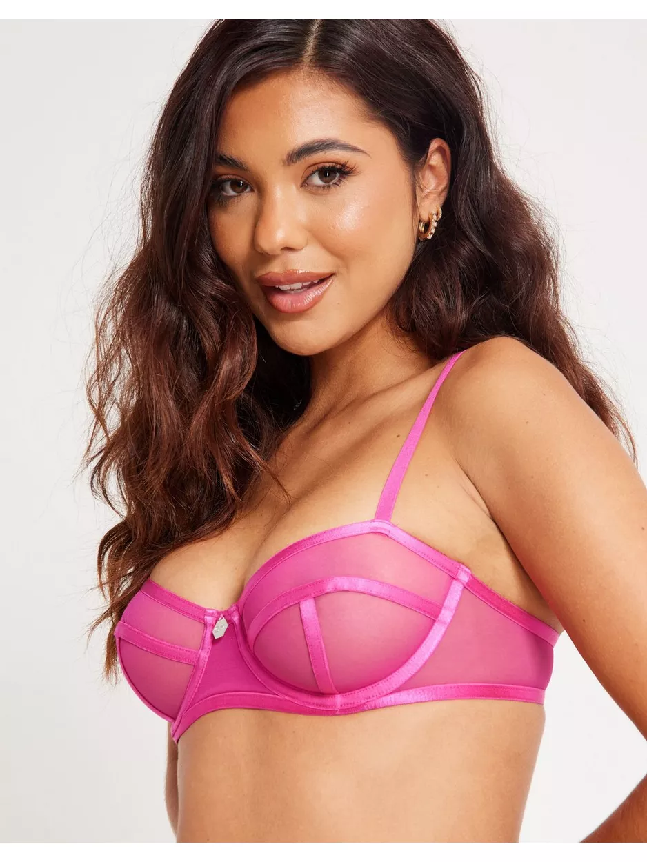 OW COLLECTION Rhea Bra BH med bygel Pink