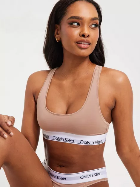 Buy Calvin Klein Underwear UNLINED BRALETTE - CEDAR