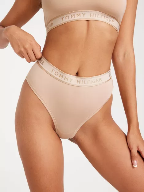 Buy Tommy Hilfiger Underwear HIGH WAIST THONG - Misty Blush