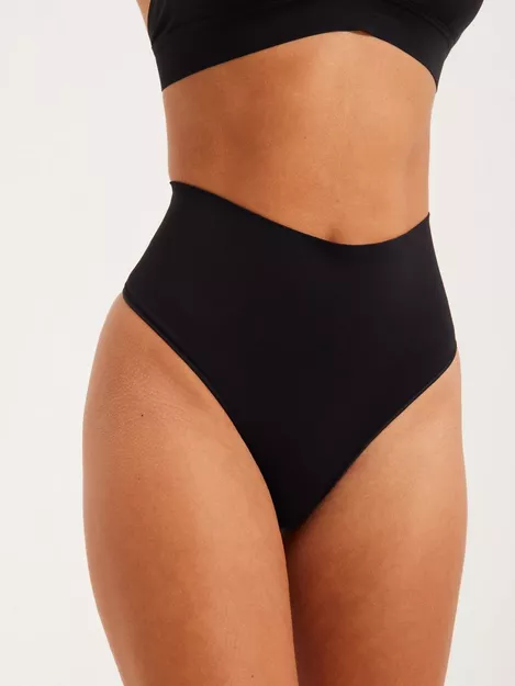 Buy Spanx EcoCare Seamless Shaping Thong - Very Black