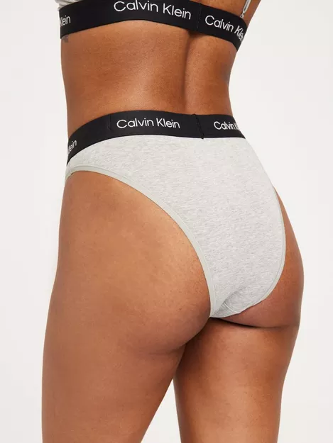 Buy Calvin Klein Underwear HIGH WAIST BRAZILIAN - GREY HEATHER 