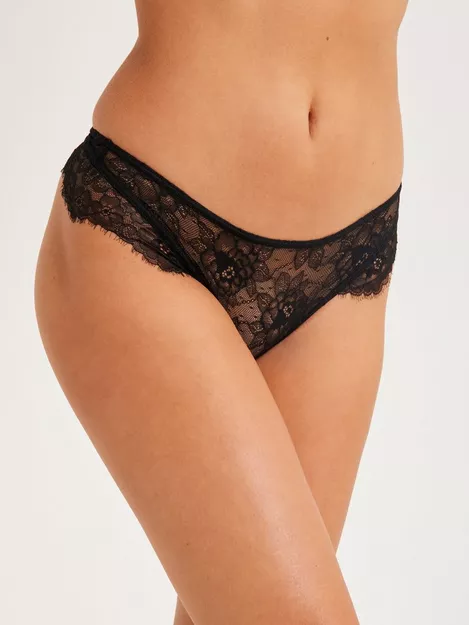 ONLY ONLVICKY SEAMLESS THONG 3 PACK - Thong - black 