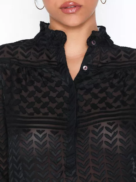 Motel Opsætning Ashley Furman Buy Neo Noir Viki Burnout Shirt - Black | Nelly.com