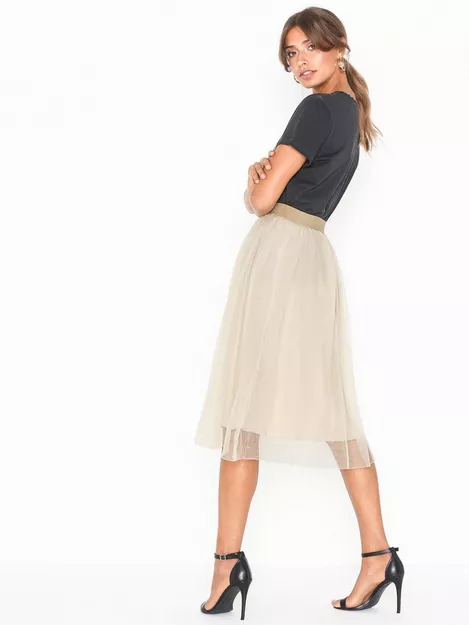 Buy Noir Tanni Skirt - Beige | Nelly.com