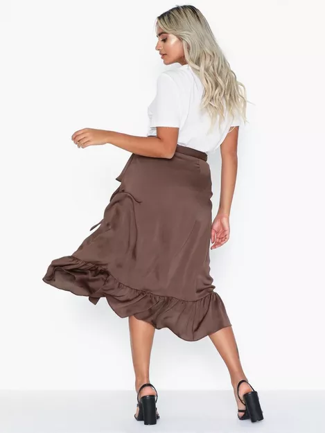 Buy Neo Mika Solid Skirt - Toffee