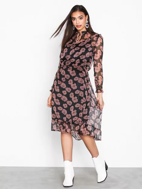 emne Konsultere Revision Buy Neo Noir Lynn Printed Dress - Red | Nelly.com