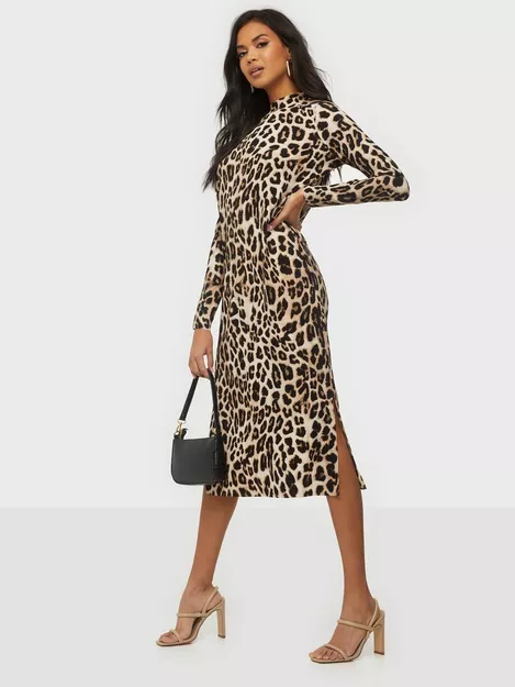 Køb Neo Noir Vogue Big Leo Dress - Leopard
