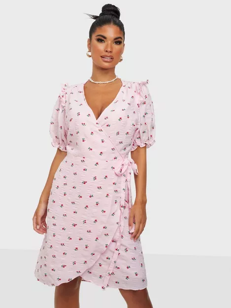 Buy Noir Carla Wrap Dress - | Nelly.com