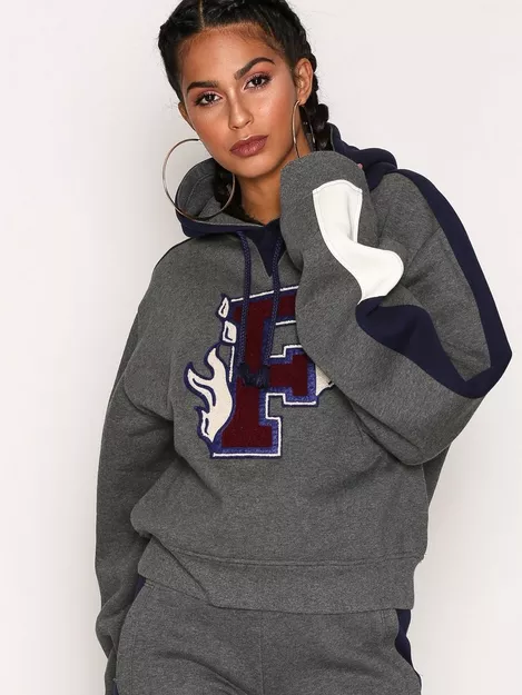 Buy Fenty Puma By Rihanna Hooded Panel Sweatshirt - Grey