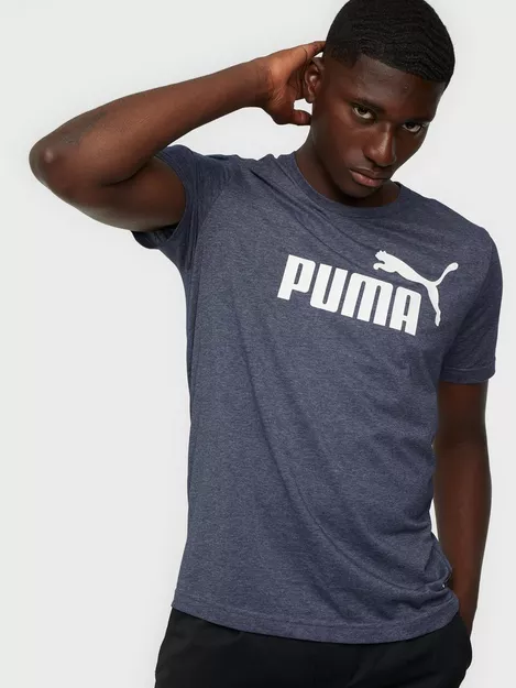 Buy Puma ESS+ HEATHER TEE NLYMAN Peacoat - 