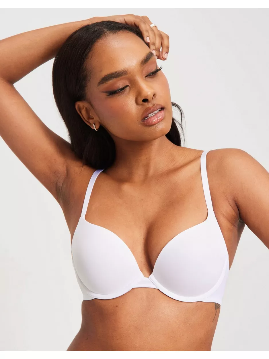 Lindex Malva Push-Up Bra Push-up BH Vit