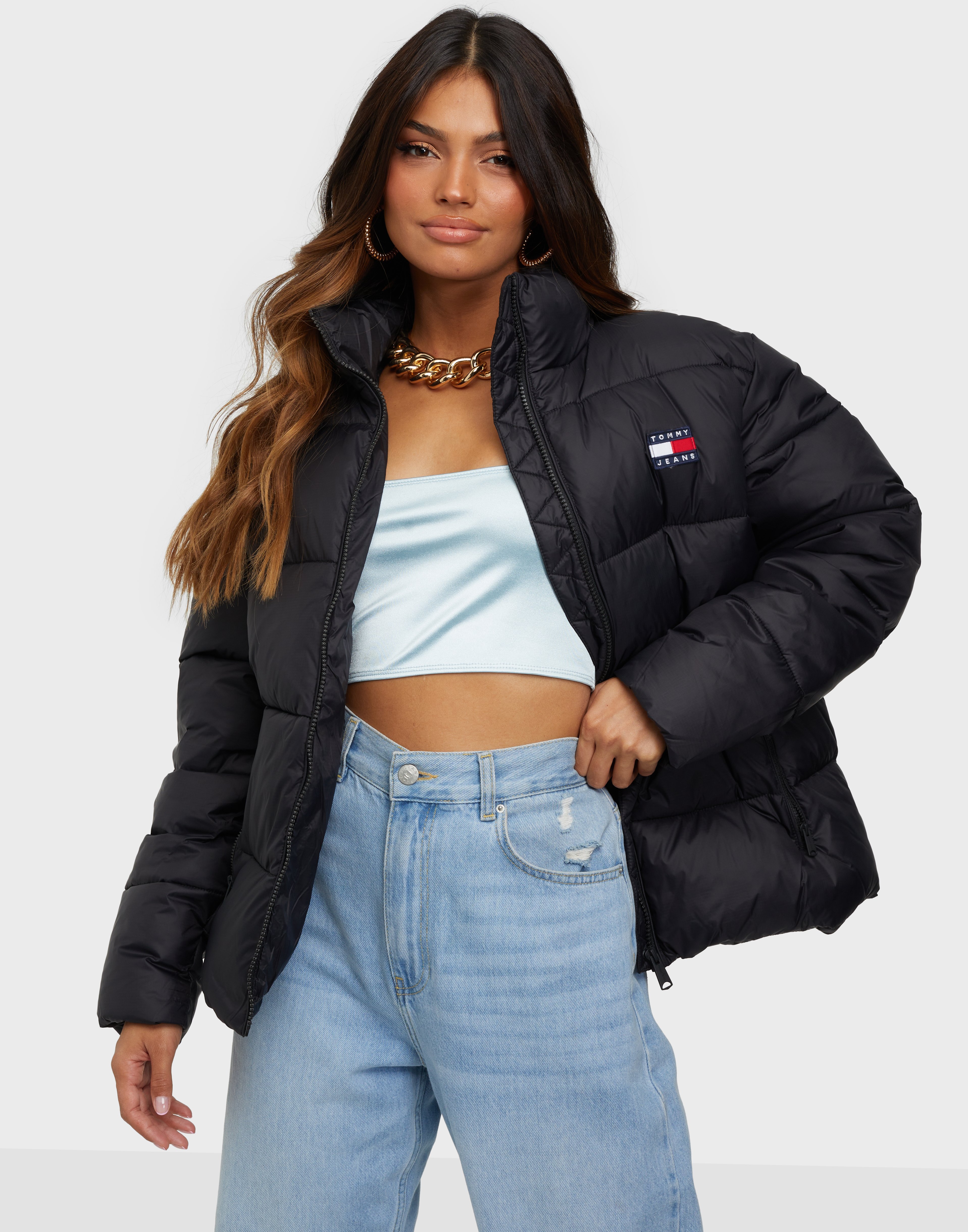 tommy jeans modern puffa