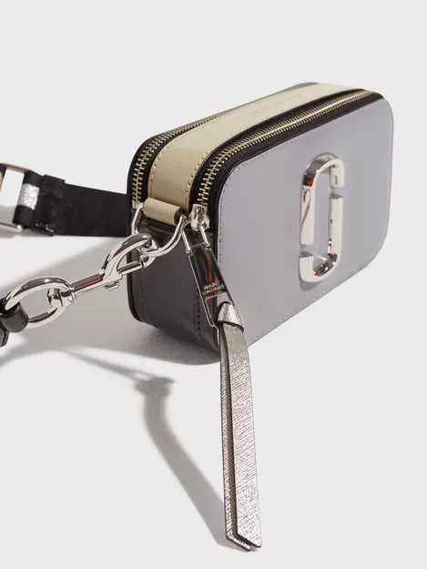 Marc Jacobs The Snapshot Dtm Camera Bag Grey Leather Pony-style calfskin  ref.362750 - Joli Closet
