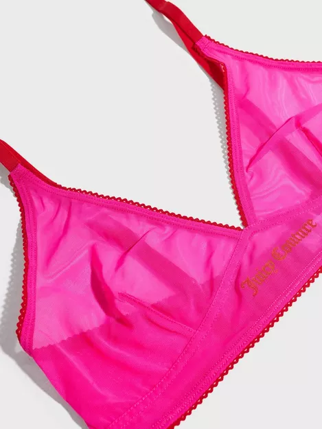 Buy Juicy Couture MESH TRIANGLE BRA - Pink Glo