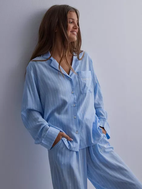 Buy Juicy Couture Juicy x Nelly Paquita / Paula Striped Pyjama Set - Blue  Stripe