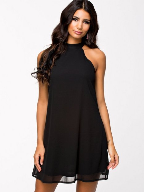 High Neck Swing Dress