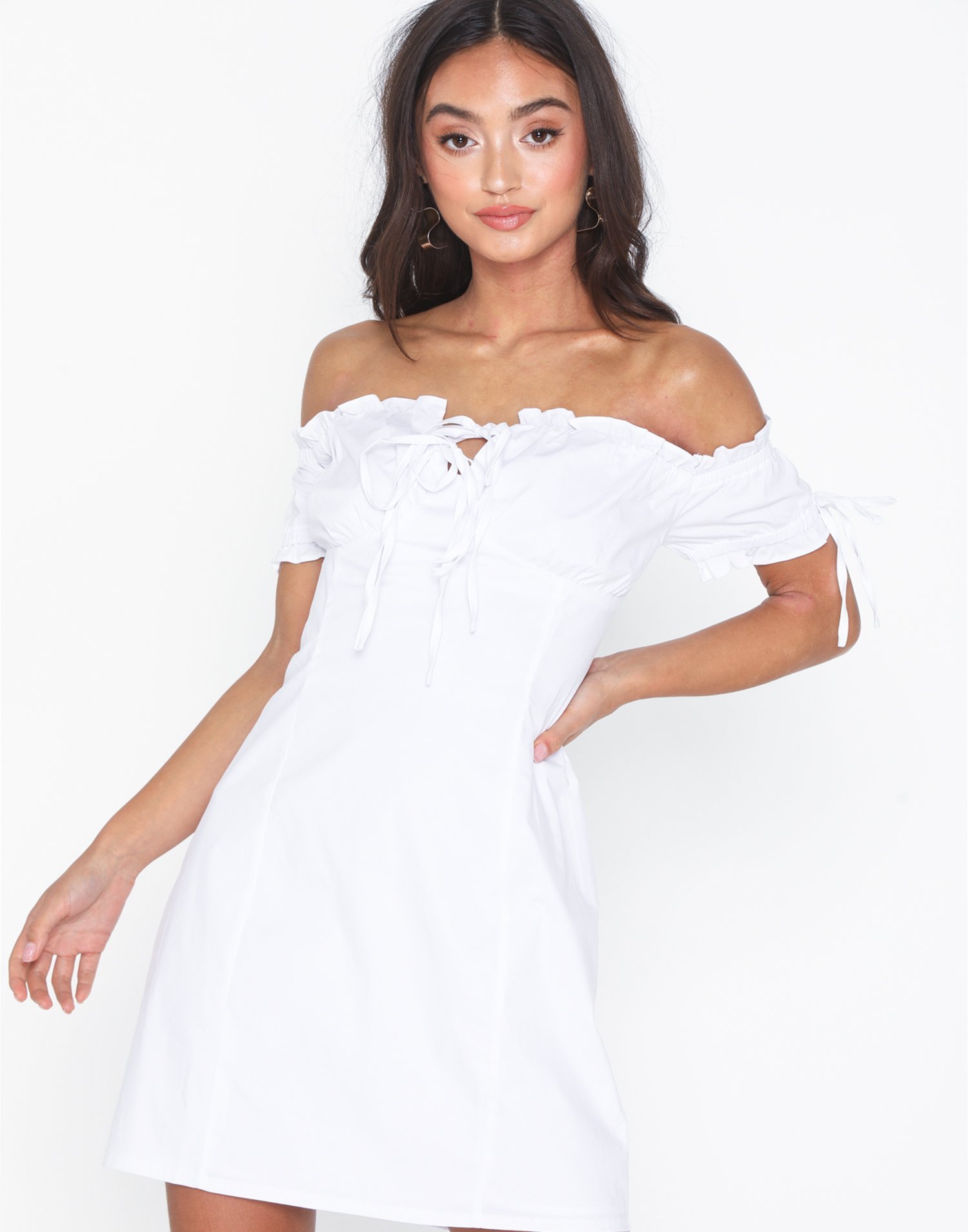 nelly off shoulder dress