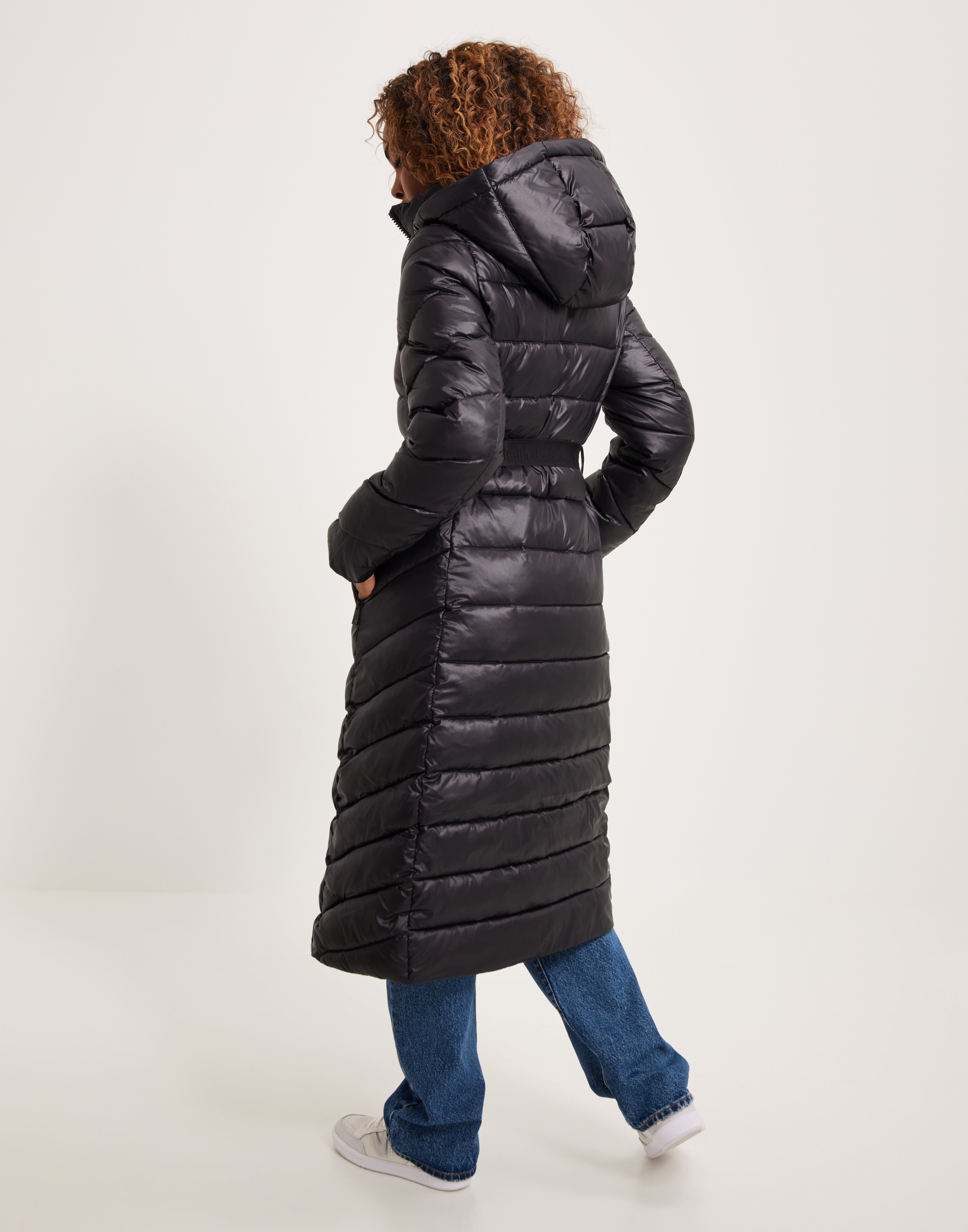 maxi length down coat