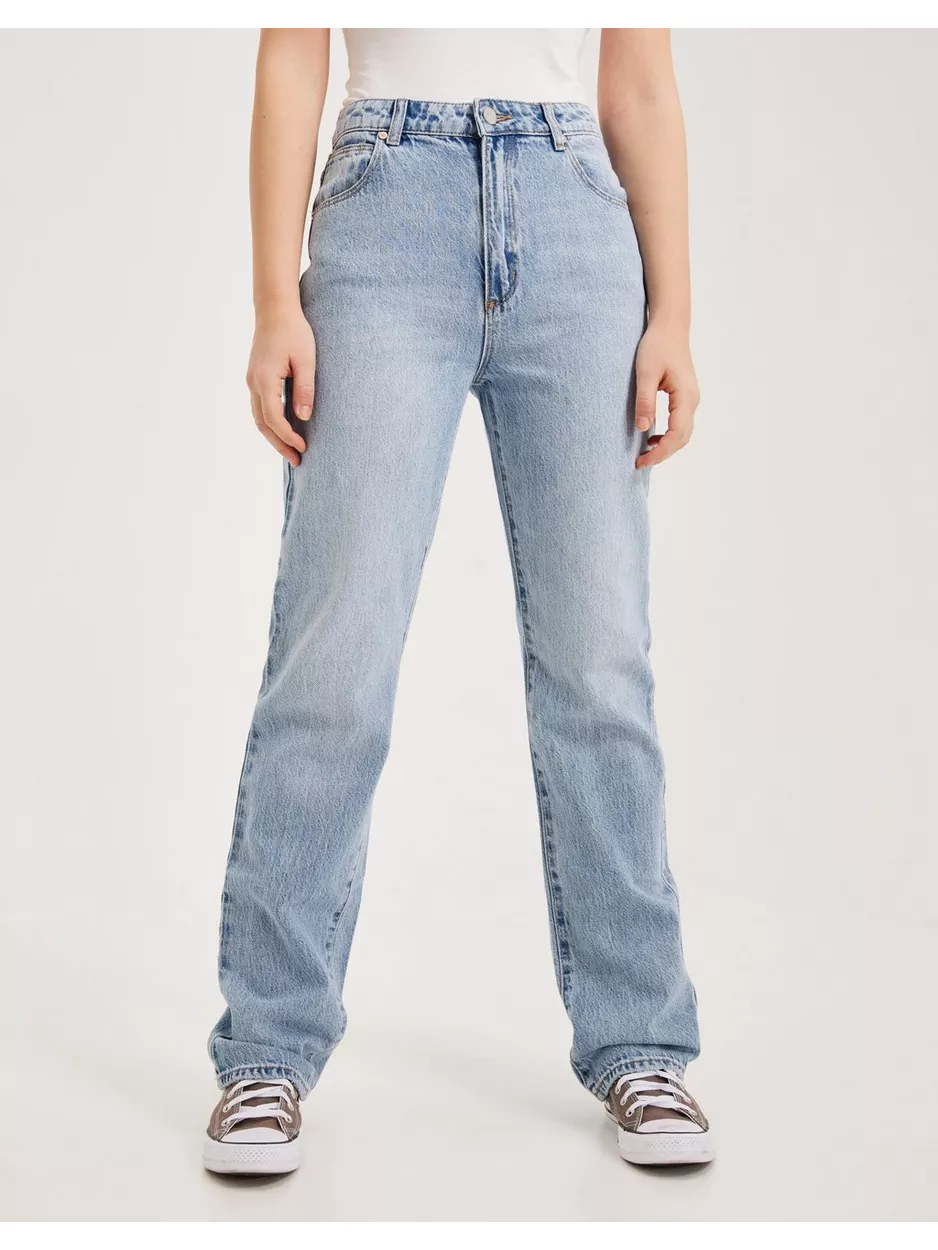 Abrand Jeans A 94 High Straight Christy Organic Blue