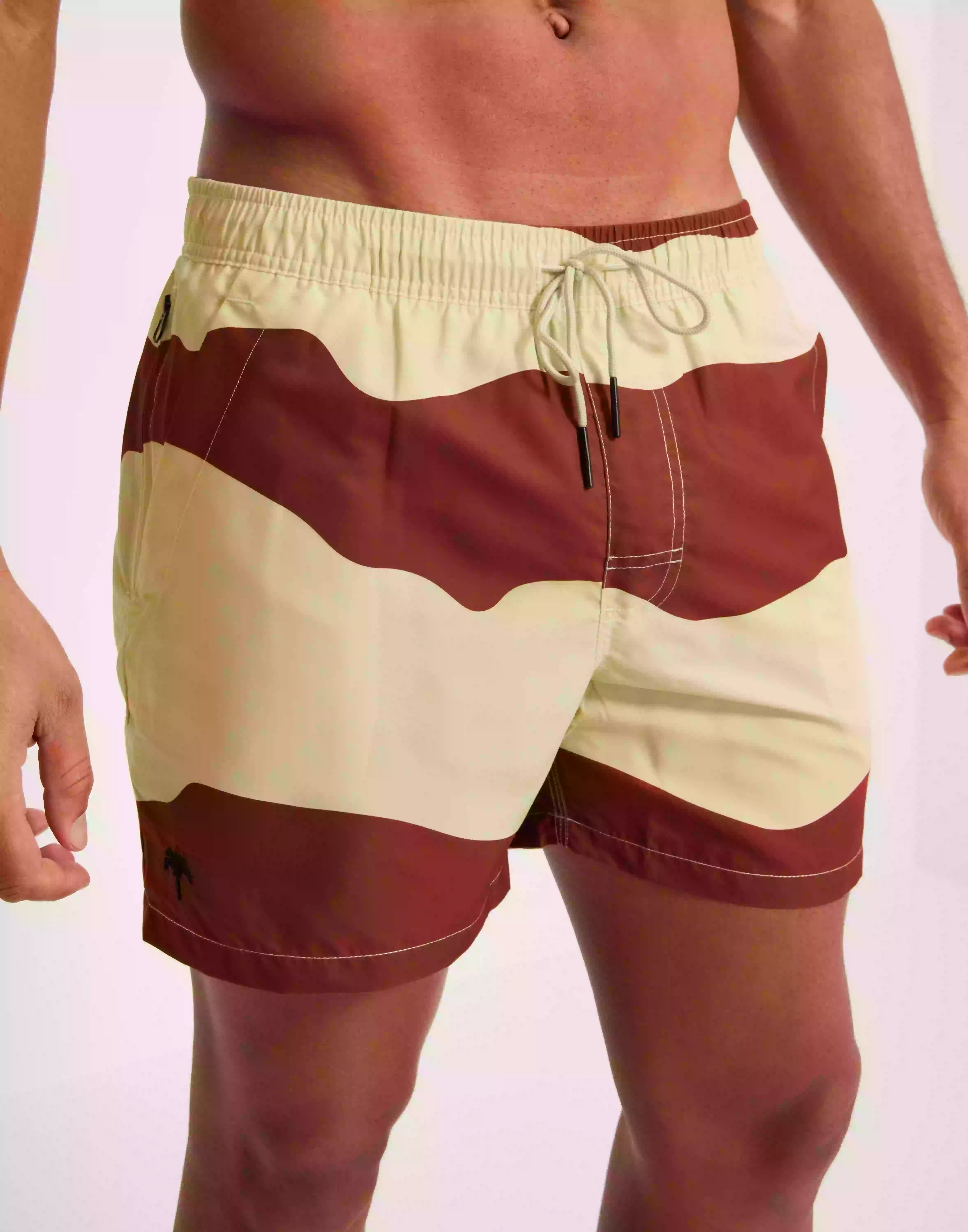 OAS Swim Shorts Badbyxor Terracotta