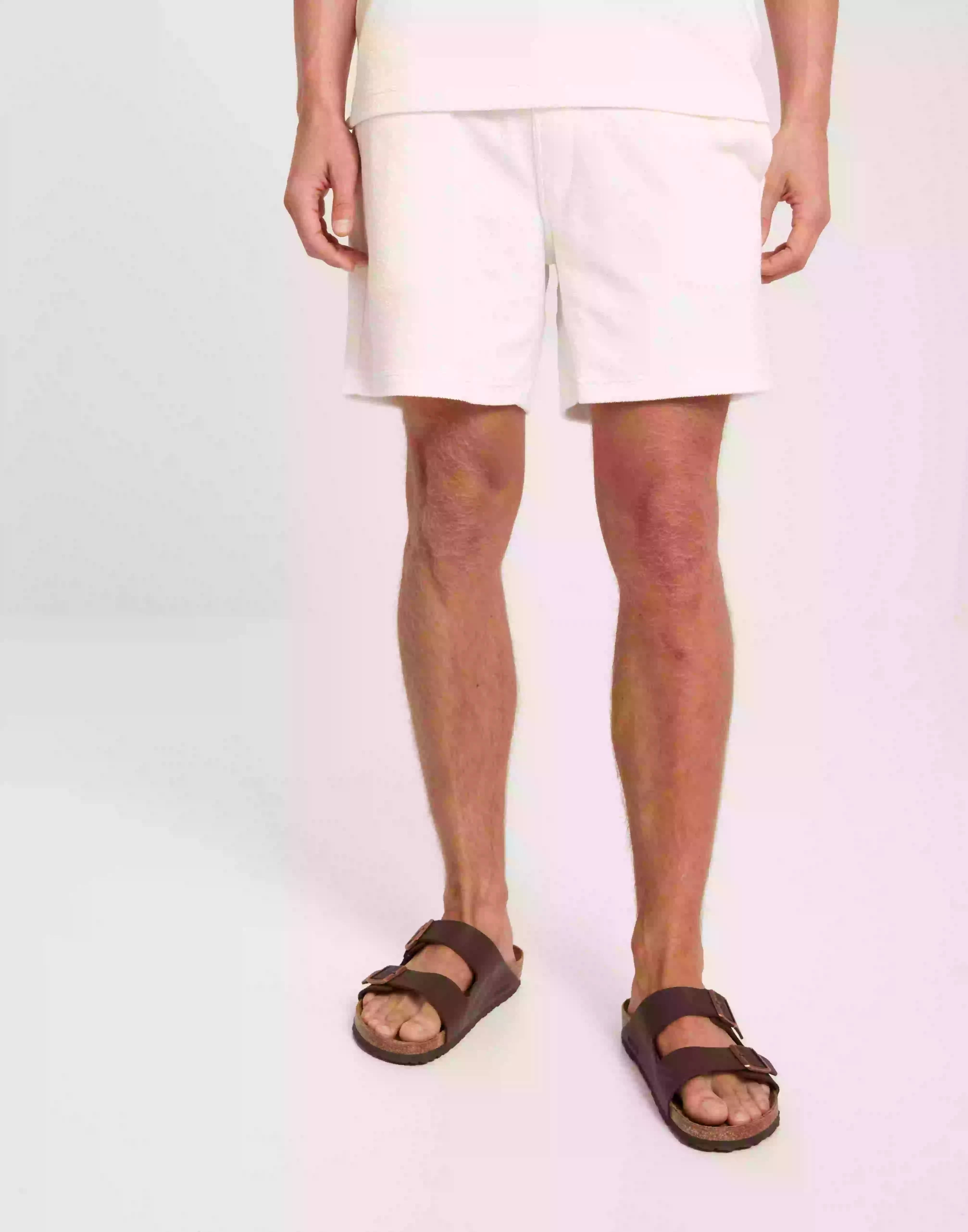 OAS Terry Shorts Joggeshorts White