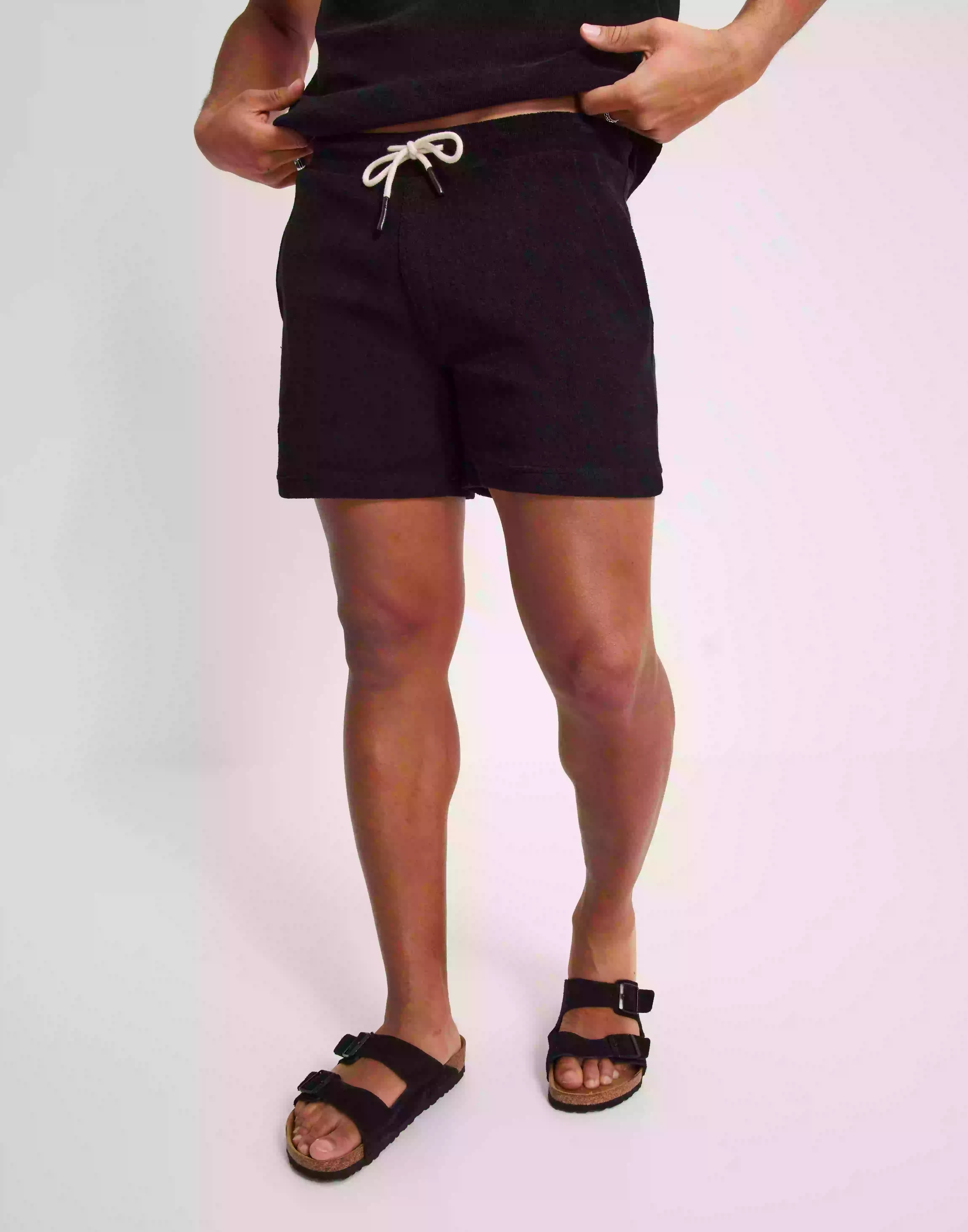 OAS Terry Shorts Mjukisshorts Black