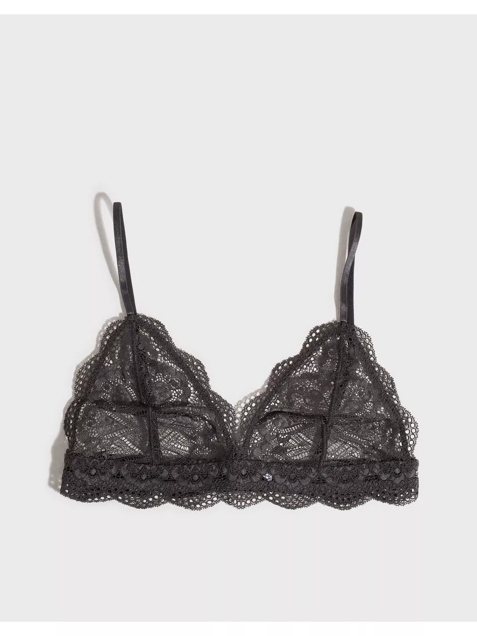 Samsøe Samsøe Marilyn bra 7092 Mjuk BH utan bygel Gray