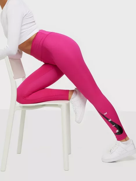 Køb Nike NK SWOOSH RUN 7/8 Pink |