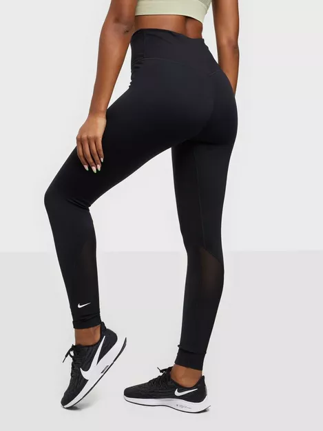 Buy Nike One Mid Rise 7/8 Tights - Black/White