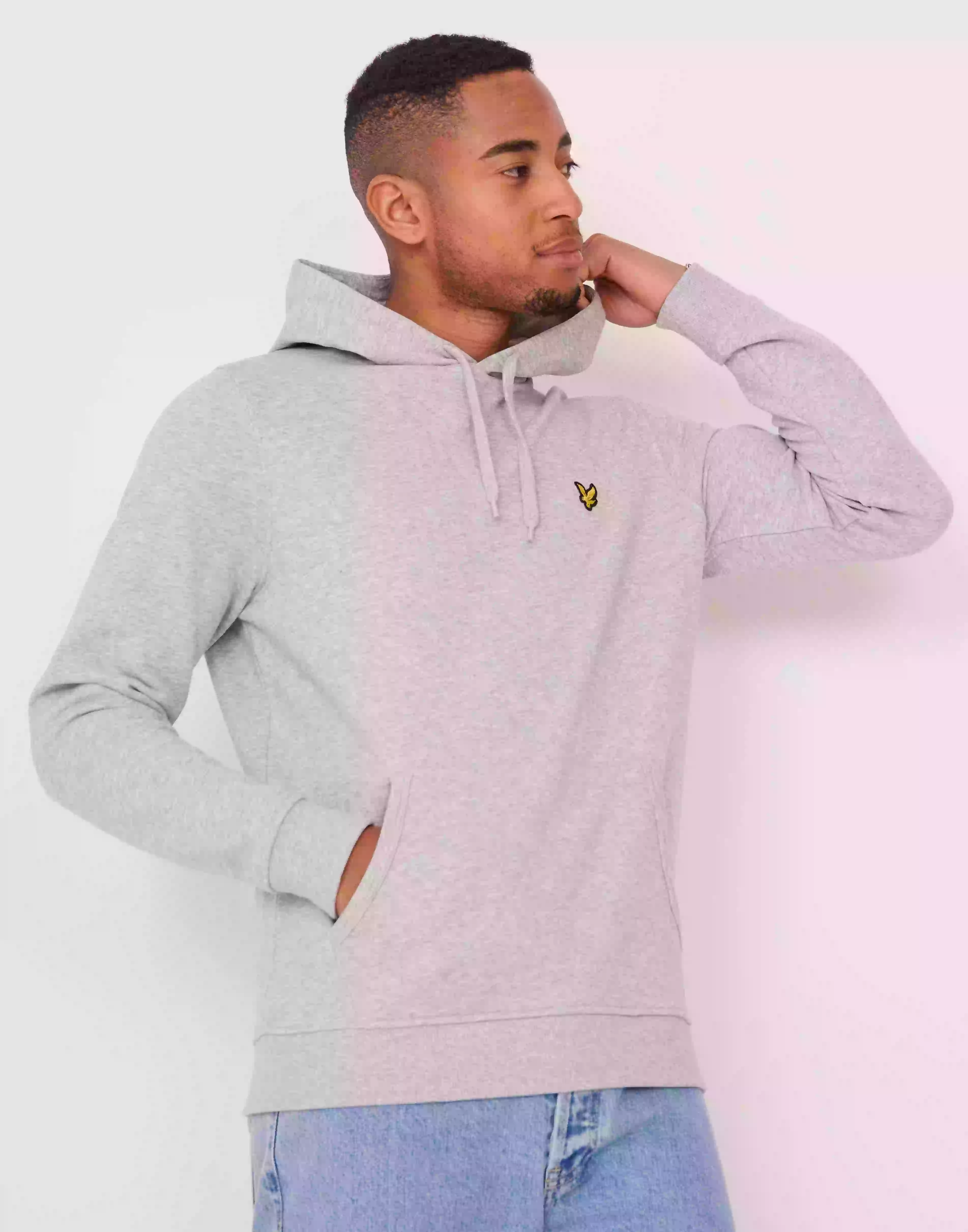 Lyle & Scott Pullover Hoodie Hoodies Light Grey