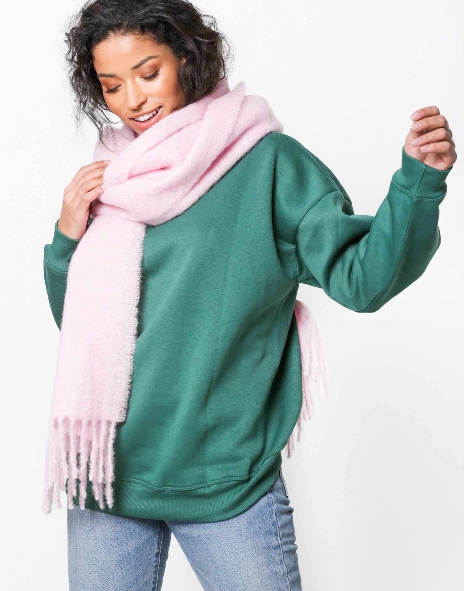 Samsøe Samsøe Minetta Scarf 10552 Halsdukar & Scarves Almond
