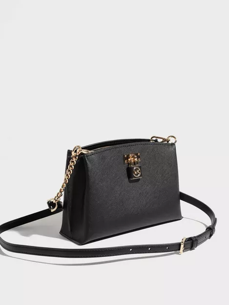Buy Michael Kors Ruby Medium Saffiano Leather Messenger Bag - Black