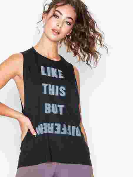 Ts Muscle Tank Gra Reebok Performance Schwarz Tops Ts Muscle Tank Gra Reebok Performance Schwarz Tops