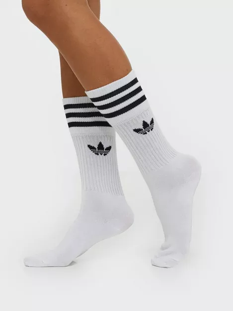 Adidas Originals SOLID CREW SOCK - White | Nelly.com