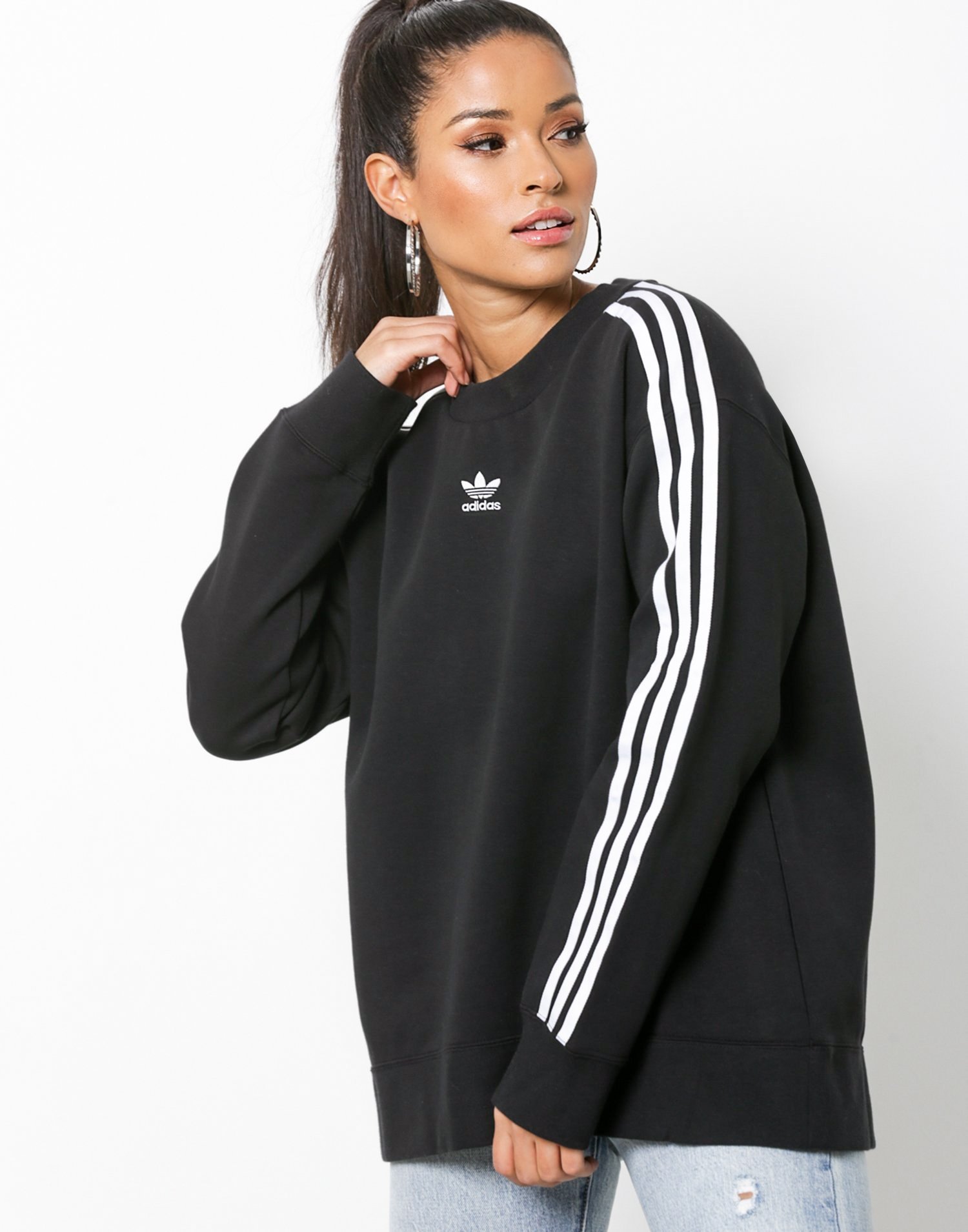 Crew Sweater - Adidas Originals - Black - Jumpers & Cardigans