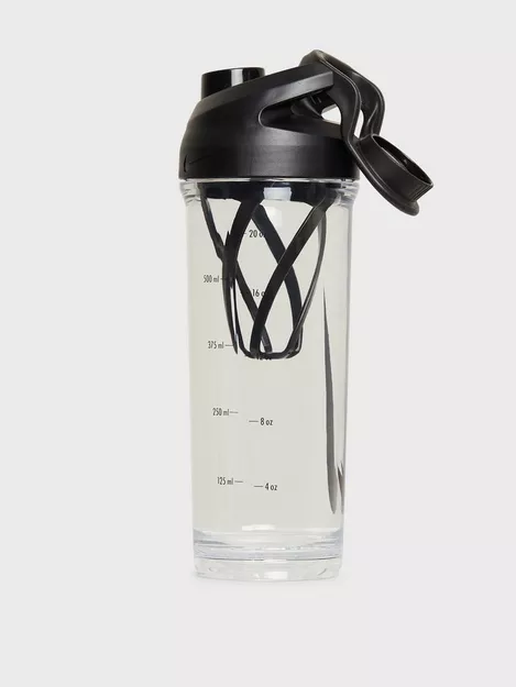 Nike Clear/Black TR Hypercharge Shaker Bottle - Clear/Black (One