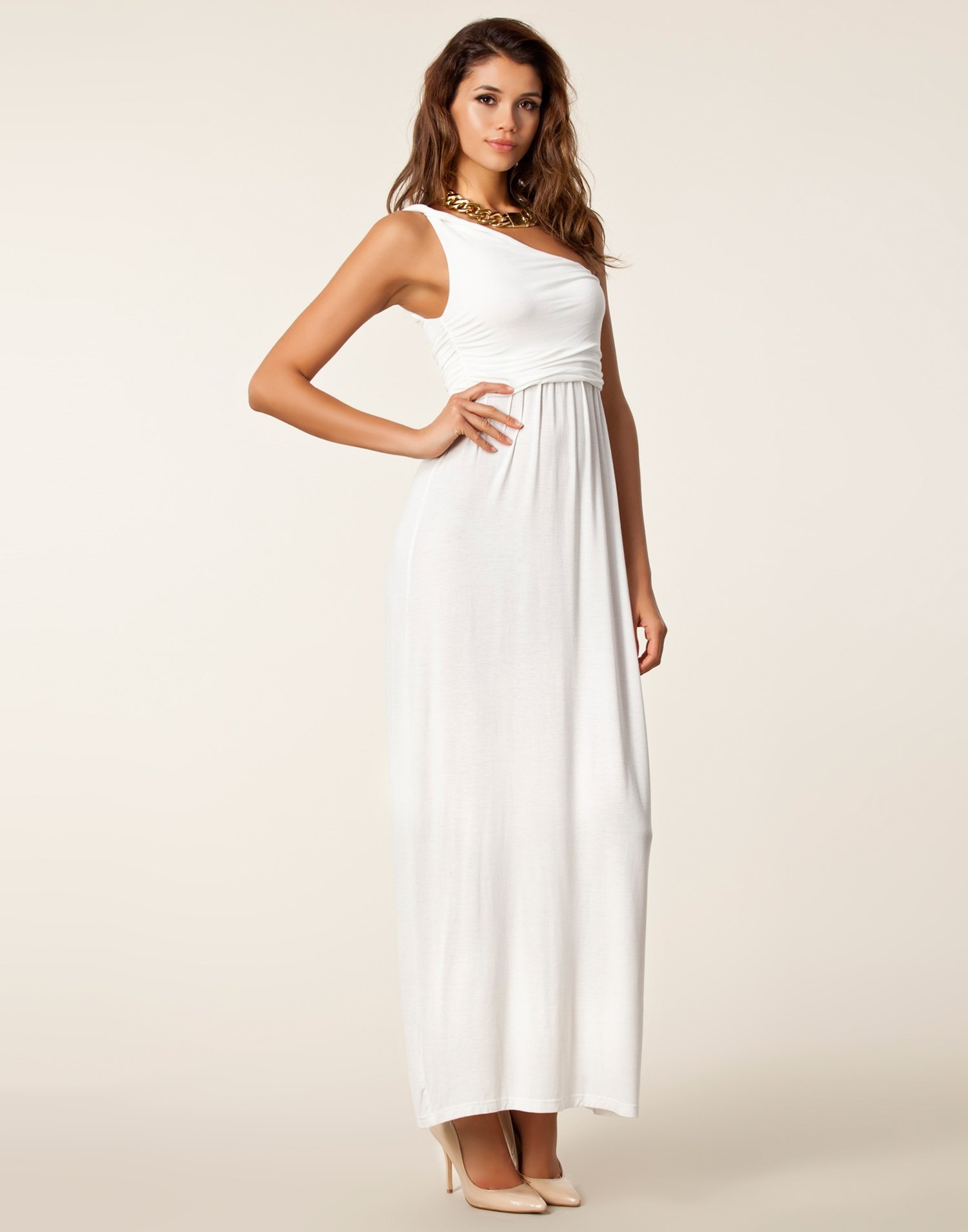 Crown Dress - Nly Trend - White - Party Dresses - Clothing - Women ...