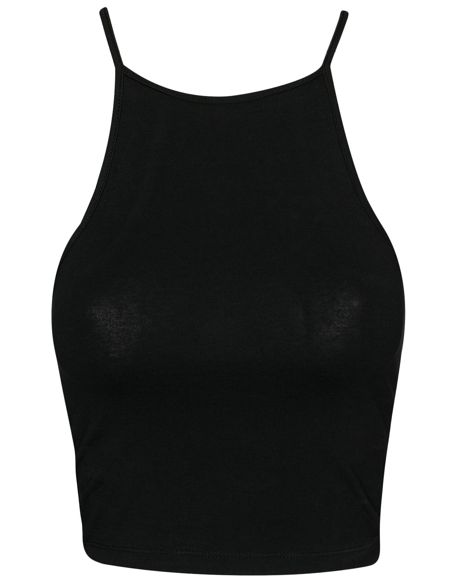 Tight Neckline Top - Nly Trend - Black - Tops - Clothing - Women ...