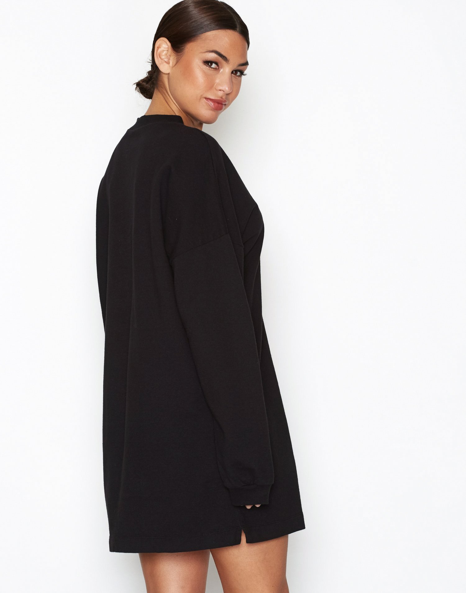 Through The Hood Sweat - Nly Trend - Black - Jumpers & Cardigans ...