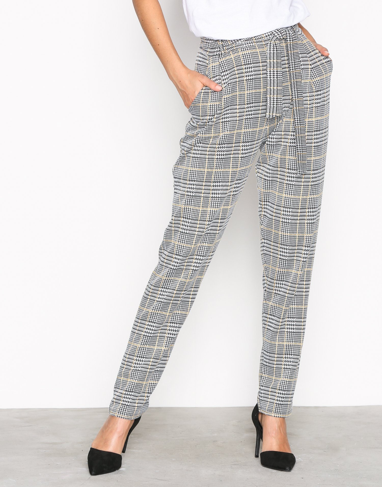 Dressed Check Pants - Nly Trend - Checkered - Pants & Shorts - Clothing ...